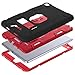 BENTOBEN iPad Mini 5 Case, iPad Mini 4 Case, Kickstand Hybrid Three Layer Heavy Duty Rugged High Impact Resistant Cover Shockproof Protective Cases for iPad Mini 5/ Mini 4,Black/Red