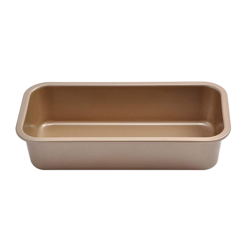 i enjoy + Loaf Tins for Baking Non Stick, 2 lb Bread Pan,Carbon Steel, loaf pan 30cm(11") Golden Coating PFOA Free