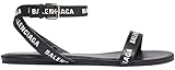 Balenciaga Round Flat Sandals Flat Ankle Strap Sandals