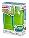 Sistema Lunch Collection Snack Box 2 Pack, Blue/Green/Pink