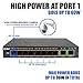 BV-Tech 8-Port PoE Switch with 2 Gigabit Uplink Ports – 96W High-Power Budget, Compact Desktop Design, Extended Transmission up to 656ft – Durable, Easy Setup for Office & Home Networks