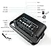 MAONO PA System with Wireless Microphone Karaoke Machine, Portable Rechargeable 20W Party Speaker for Adults Kids Mobile APP with FM Radio, LED Light, 1X6.5