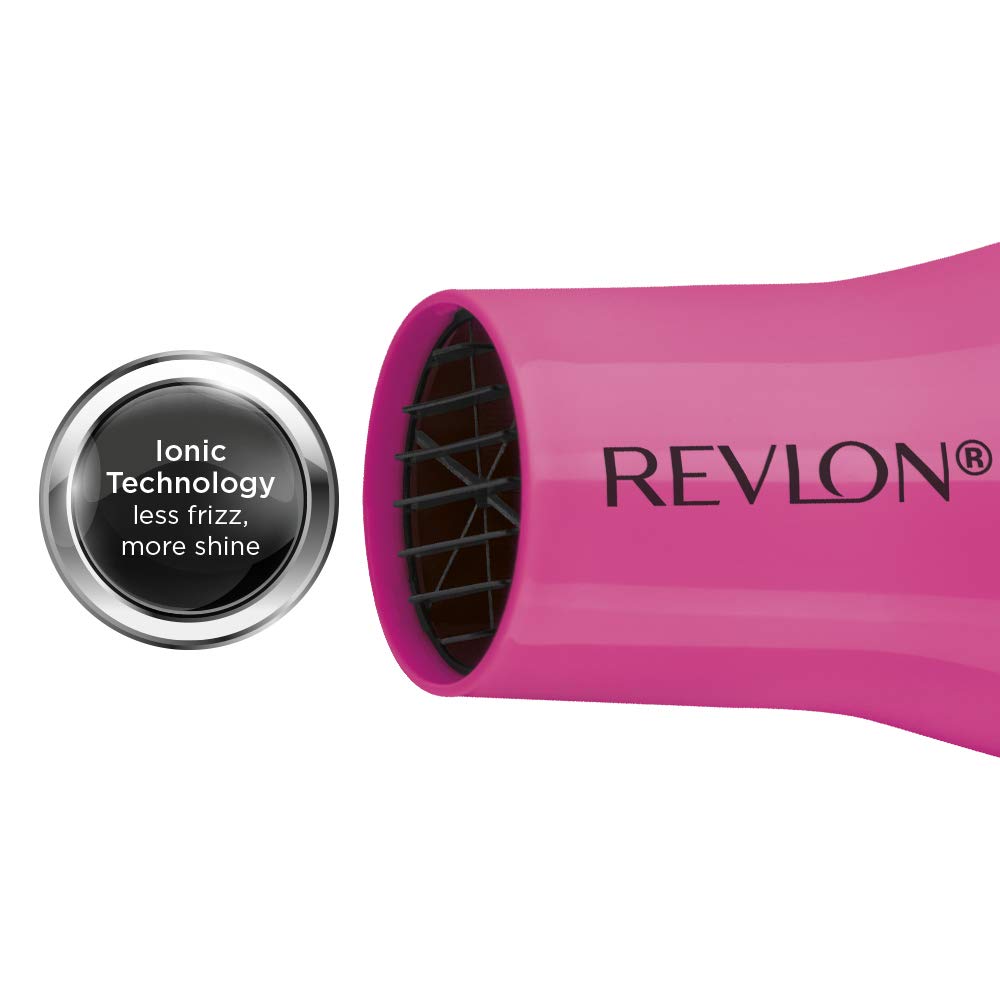 Revlon 1875W Lightweight Compact Travel Hair Dryer, Black: Beauty