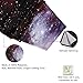 SYNEE Galaxy Stars Wall Tapestry Outer Space and Starry Night Sky Tapestry 3D Universe Tapestry Milky Way Psychedelic Art Decor Wall Hanging for Living Room Bedroom Dorm (XL 70.9