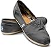TOMS Womens Classics Black Canvas 001001B07-BLK