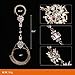 Holylove Body Chains Crystal Women Novelty Jewelry Necklace 1 PC with Gift Box-HLBN77 Crystal