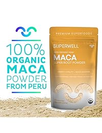 Super Well: Polvo de maca (0,38 ml/212 servings), polvo de maca para raíces 100% orgánico de USDA,...