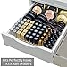 Lipstick Organizer Holder (50 Slots) - Large Premium Acrylic Makeup Organizer for Lip Stick, Liquid Lipsticks & Lip Gloss Storage