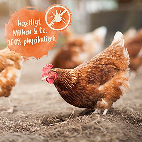 Ida Plus - MitePowder â Natürlich gegen die Rote Vogelmilbe â Effektiver als Kieselgur oder Kieselerde â für Hühner, Wachteln & anderes Geflügel - OHNE CHEMIE - 25 Liter – Bild 3