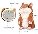 LEDeng Talking Hamster Repeats What You Say Electronic Pet Talking Plush Buddy Mouse for Kids, 3 x 5.7 inches (Brown)