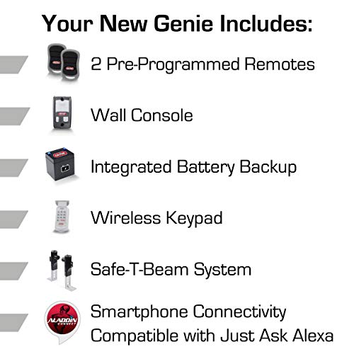 Genie StealthDrive Connect Model 7155TKV SmartphoneControlled Ultra