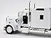 Kenworth W900 Truck Diecast Metal 1/32 Scale Truck Model - WHITE