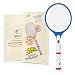 Bug Zapper, Sosoon Rechargeable Electric Handheld Fly Swatter, Insect Killer, Mosquito Zapper Racket with Detachable Flash Light for Indoor and Outdoor Pest Control (Blue)