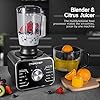 Topchef-Food-Processor-1100W-Multifunctional-Food-Processor-BlenderChopper-Mixer-Grinder-Citrus-Juicer-Knead-Dough-Blades-Shredder-Slicing-Attachments-and-32L-Bowl-15L-Blender-Jug Topchef Food Processor 1100W 11 in 1 Multifunctional Food Processor with 3.2L Bowl and 1.5L Blender Jar, 3 Speeds for…