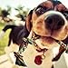Teemo Large Dog Rope Toy - For Medium to Large Breeds and Big Puppies - 5 Thick Knots -Environment Friendly and Washable Cotton- Best for Tug-of-War or Fetch - Indoor or Outdoor Play - Dental Health