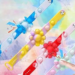 EZ Tuxedo Fidget Toy, 4 Packs Wristband Octopus