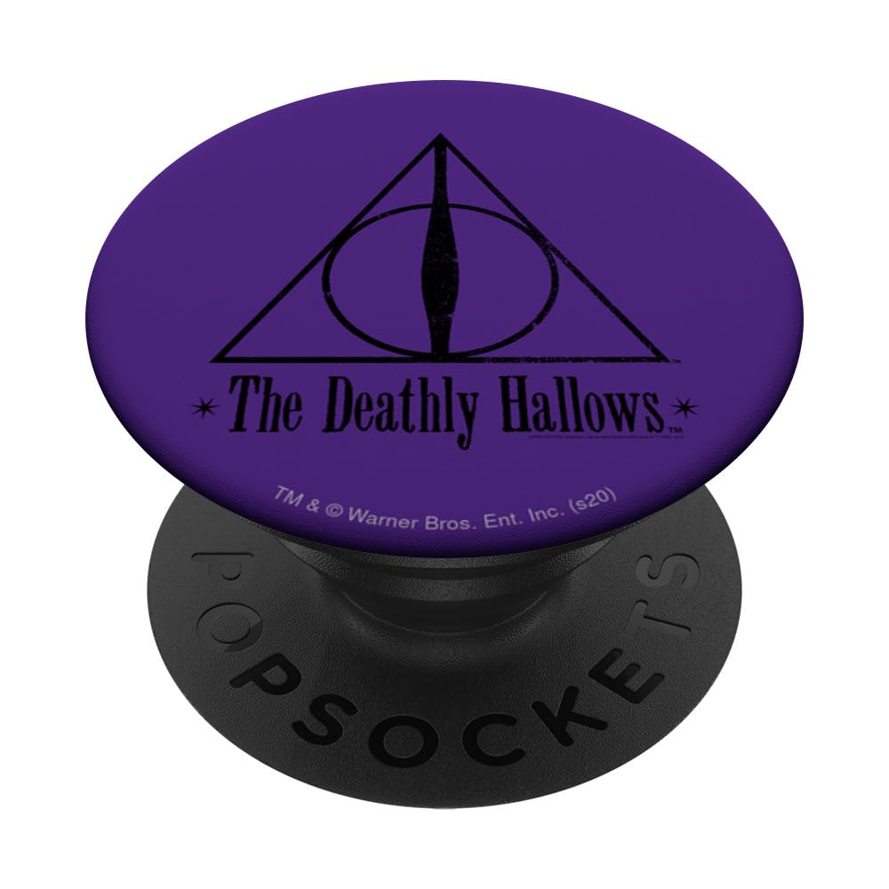 Harry Potter The Deathly Hallows Logo PopSockets Swappable PopGrip