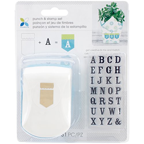 Momenta 29552 Banner Punch & Clear Stamp Set