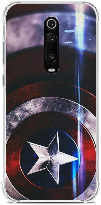 Gogoyang Ultra-Thin Clear Transparent Soft TPU Case Cover Coque For XIAOMI MI 9T/9T Pro-Marvel-Avengers 2