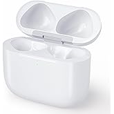 Wireless Charging Case Compatible with AirPods 4, Replacement Charger Case with Bluetooth Pairing Sync Button (to USB-C)