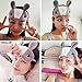 Ayygiftideas Christmas Cute Rabbit Travel Health Care Sleep Patch Eye Mask Blinder