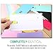 Galaxy Note 4 Back Cover, ANLEY Bubble Pack Series - [Leather Feel] [Original Fit] Back Battery Cover Plate Replacement for Samsung Galaxy Note4 (Black) + Free Ultra Clear Screen Protector Film