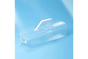 Brush Case Portable Long Paint Storage Box Large Capacity Container Drawing Tool Holders Storage Box