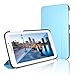 Tab 3 7 Case, JETech® Gold Slim-Fit Smart Case Cover for Samsung Galaxy Tab 3 7.0 inch Tablet (Blue)