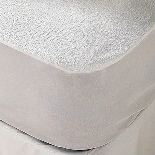 sinnlein® Terry Towelling Waterproof Mattress Protector, 11, 100% Cotton, Machine Washable at 95°C (60 x 120 cm)