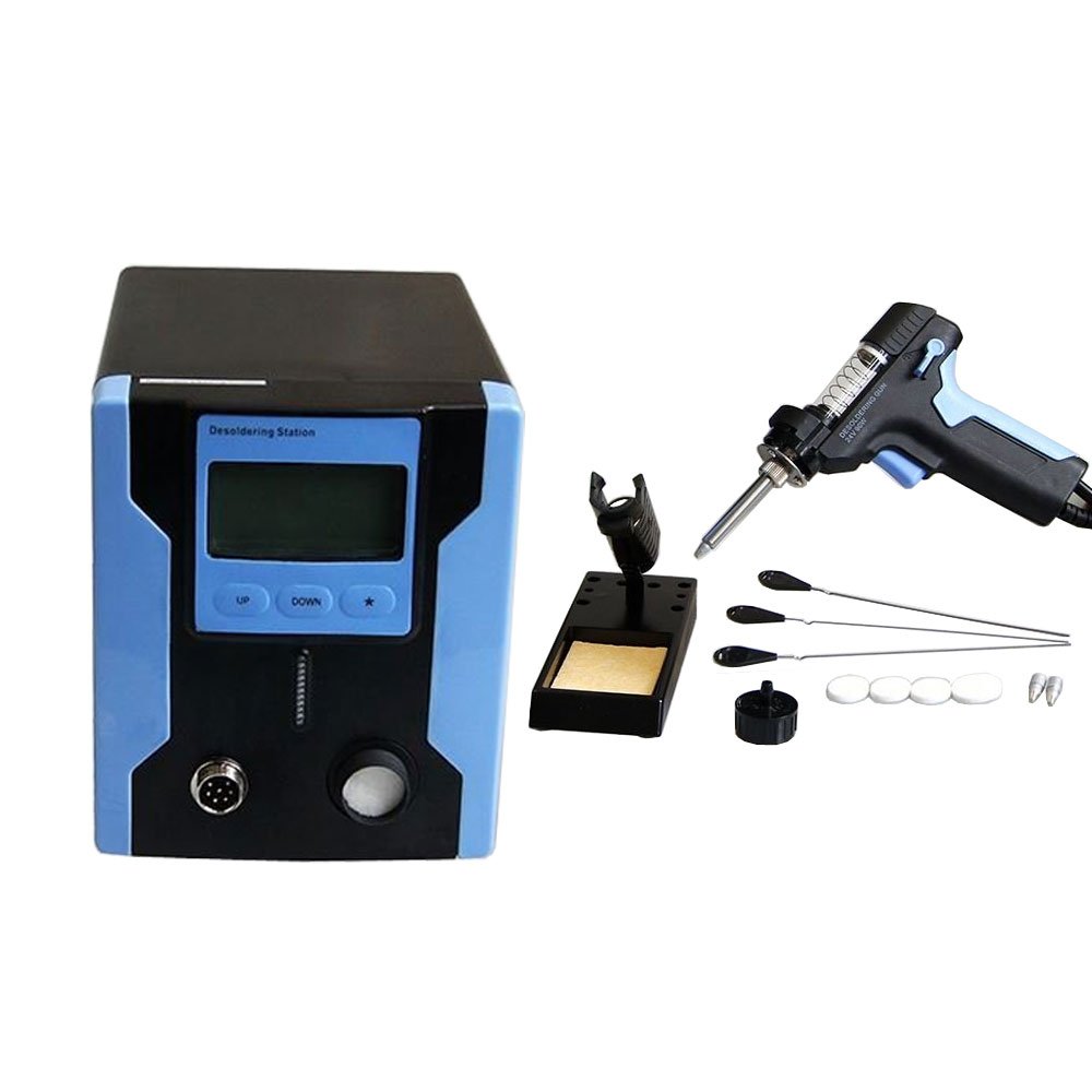 KATSU Desoldering Rework Station 140W Desoldering Gun with Nozzle Accessory Set 312098