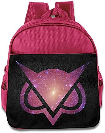 Kids Owl Gaming Galaxy School Backpack For Boys & Girls (for 1-6 Y/O) Pink