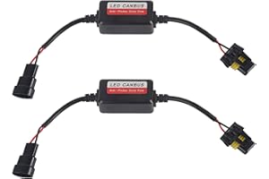 Universal Daytime Running Light Decoder Error 9006 LED Bulbs Anti Flicker 9 32V Plug And Play DRL Decoder For LED Headlights 