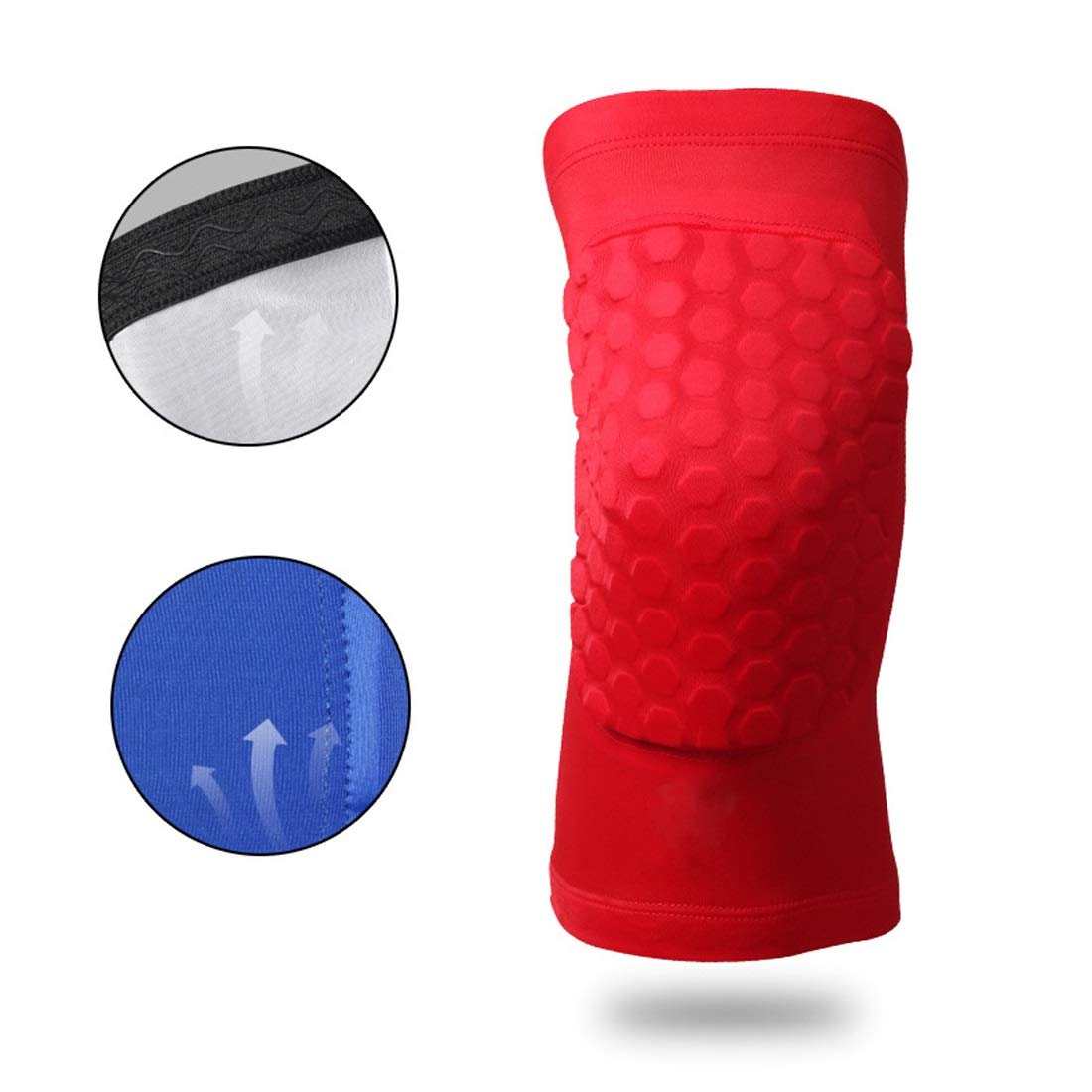 WEATLY Rodilleras de Baloncesto Panal anticolisión Rodilleras ...