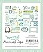 Echo Park Paper Company Sweet Baby Boy Frames & Tags