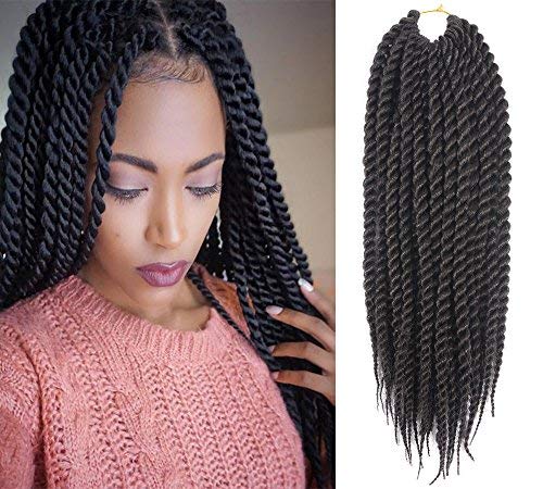 Amazon Com Una 12inch Senegalese Twist Crochet Hair Short Braids