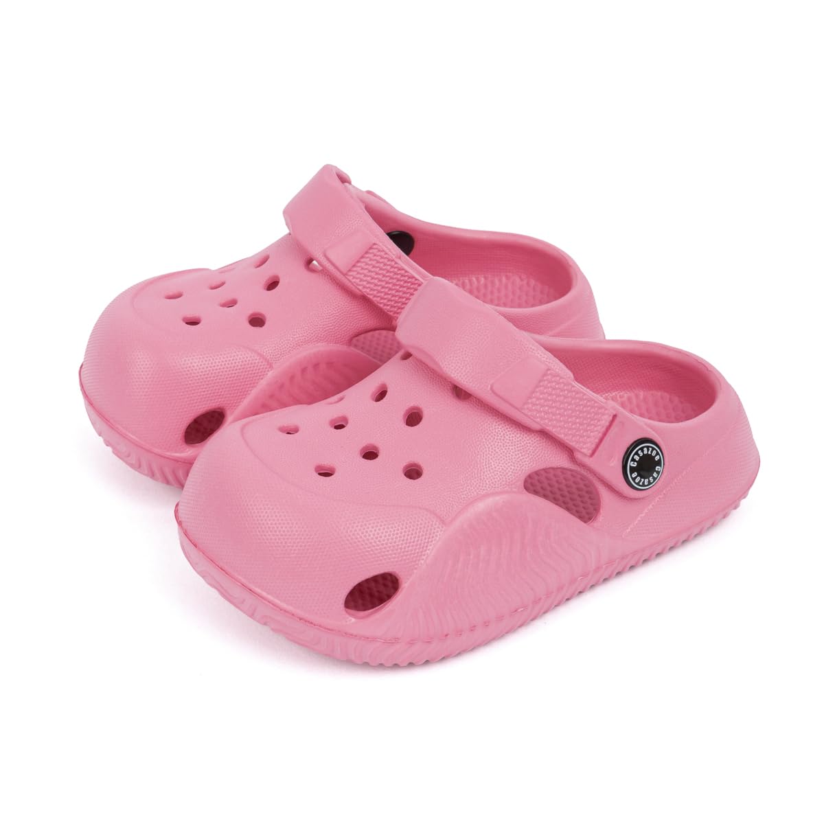 Photo 1 of Casazoe Toddler Girls Boys Cute Garden Clogs Kids Water Sandals Slip On Shoes EVA Lightweight Outdoor Summer Slipper Slides Baby Comfort Shoes Children Indoor Shower Beach Pool Play Shoes