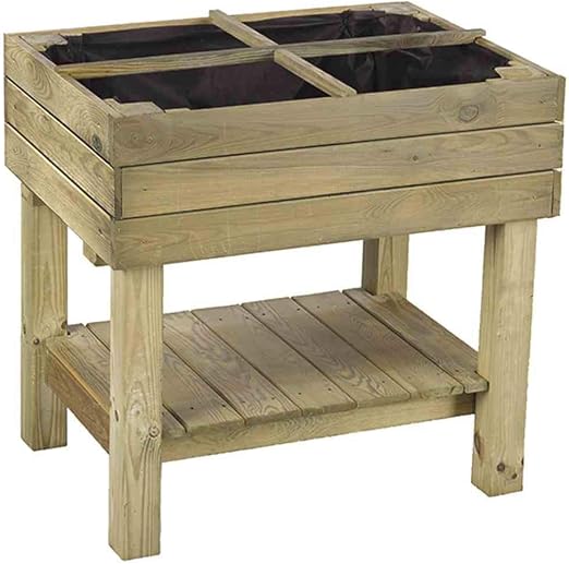 FOREST STYLE HUERTO Urbano DE Madera Pyrus Autoclave Verde: Amazon ...