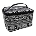 Victorias Secret PINK Black & White Train Make -Up Travel Case Bag
