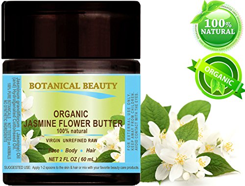 ORGANIC JASMINE OIL BUTTER 100% Natural/VIRGIN/UNREFINED/RAW 2 Fl.oz.- 60 ml. For Skin, Hair and Nai - //coolthings.us