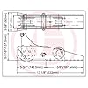 Marine-Stainless-Steel-Hinged-Self-launching-Bow-Anchor-Roller-13-for-Boat-Five-Oceans