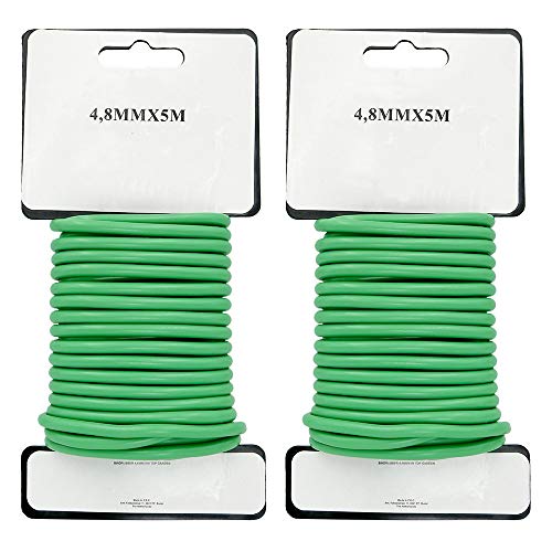 KINGLAKE 4.8 mm Soft Garden Plant Tie Flexible Twist Tie 2 PCSX16.4 Feet