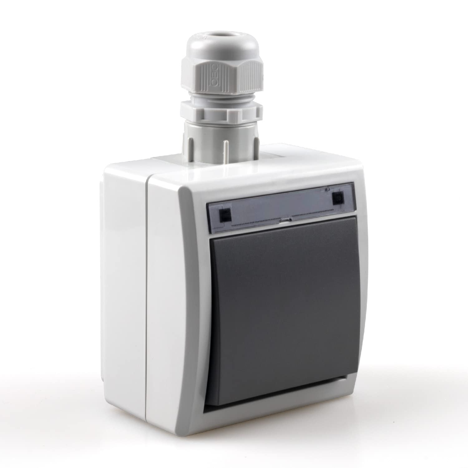 Naka24 1201-65 Switch IP65 White/Grey