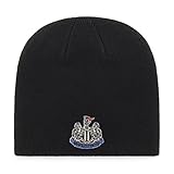 International Soccer Newcastle United EPL OTS Beanie Knit Cap, Black, One Size