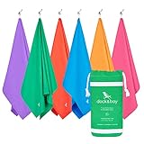 Dock & Bay Microfiber Towel - Active & Yoga (Green - Extra Large 78x35