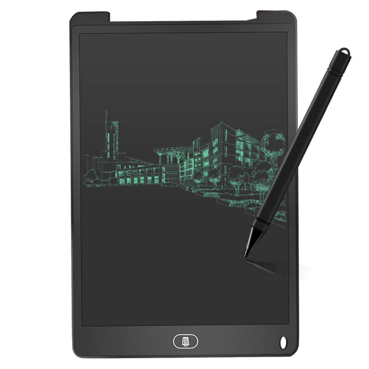 8.5 Inch/12 Inch Portable LCD Writing Tablet Green, 8.5 Inch Reusable
