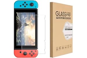ENGFYADSY Design for Nintendo Switch (6.2 inch), Tempered Glass Screen Protector Full Coverage Ultra Transparent Anti-Scratch, Anti-Fingerprints, Bubble-Free, 9H Hardness(1 Pcs)