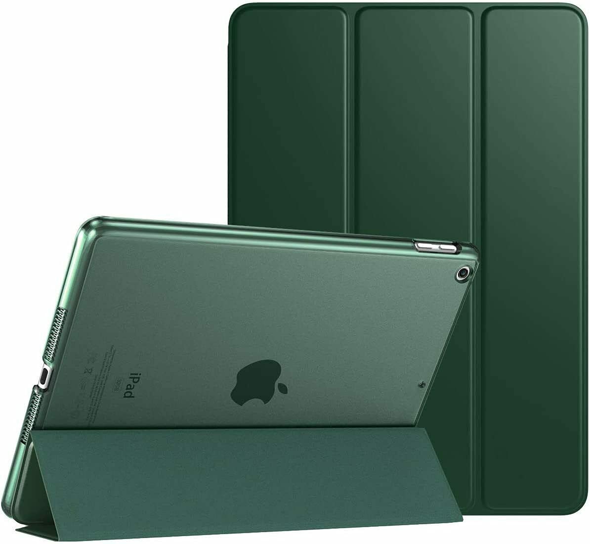 Magnetic Slim Stand Case Cover for iPad 9.7 5th Gen (2017) iPad 6th Gen (2018) iPad Air 1 iPad Air 2 (Emerald Green)