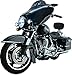 Kuryakyn 5029 Motorcycle Lighting: Fairing Mounted H3 Halogen Lamp Driving Lights with Turn Signal/Blinker Light for 1997-2019 Harley-Davidson Motorcycles, Gloss Black, 1 Pair