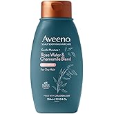 Aveeno Itchy Scalp Shampoo with Rosewater & Chamomile for Dry hair and Scalp 354ml