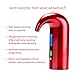 Electric Wine Decanter Pump-Magnetic Triple Wine Aerating, One-Touch Aeration, Rechargeable Lithium Battery Wine Aerator Dispenser